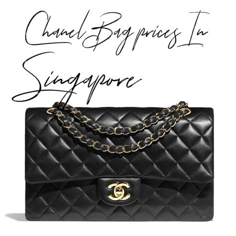 chanel bag singapore price|chanel bag small price.